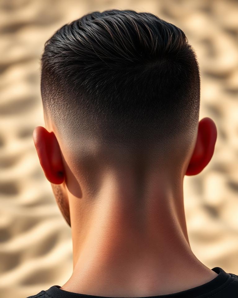 Fresh skin fade