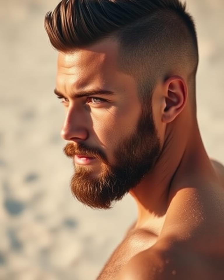 Beard line-up